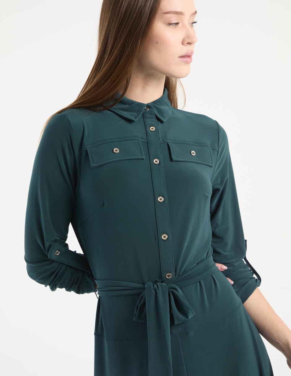 Vestido largo casual para mujer 7