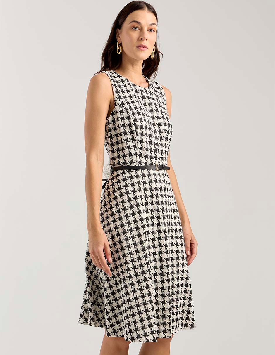 Vestido a la rodilla casual para mujer 1