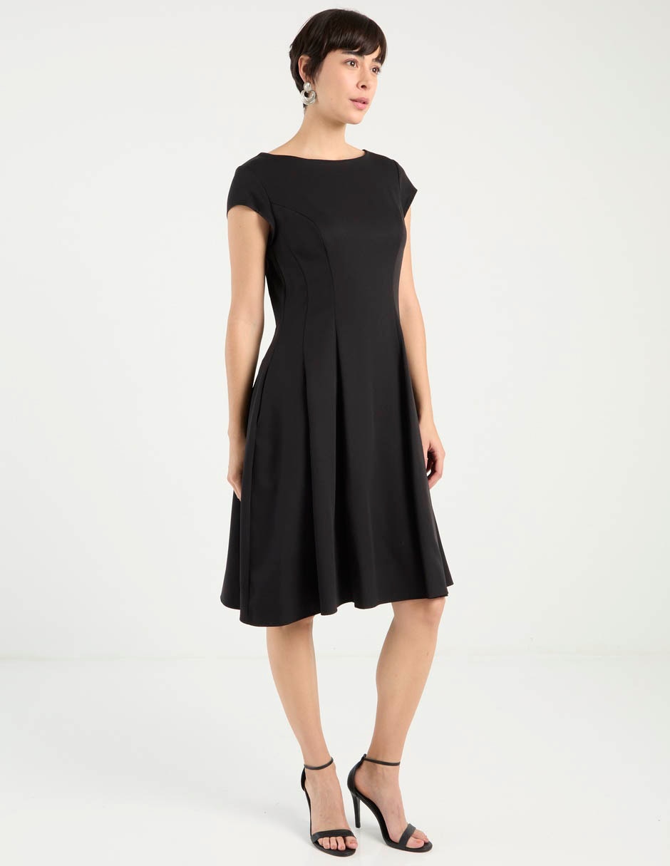 Vestido a la rodilla formal para mujer 6