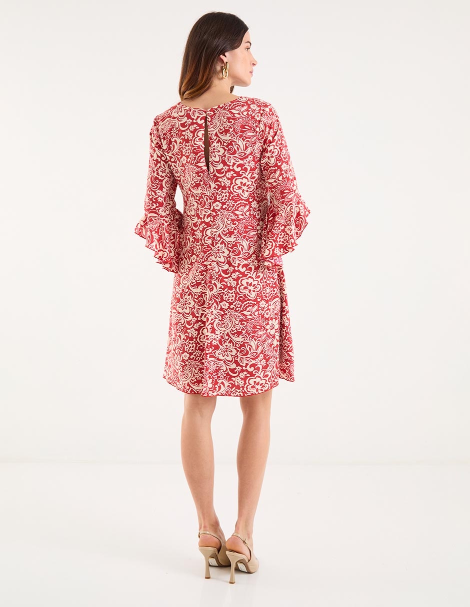 Vestido corto casual para mujer