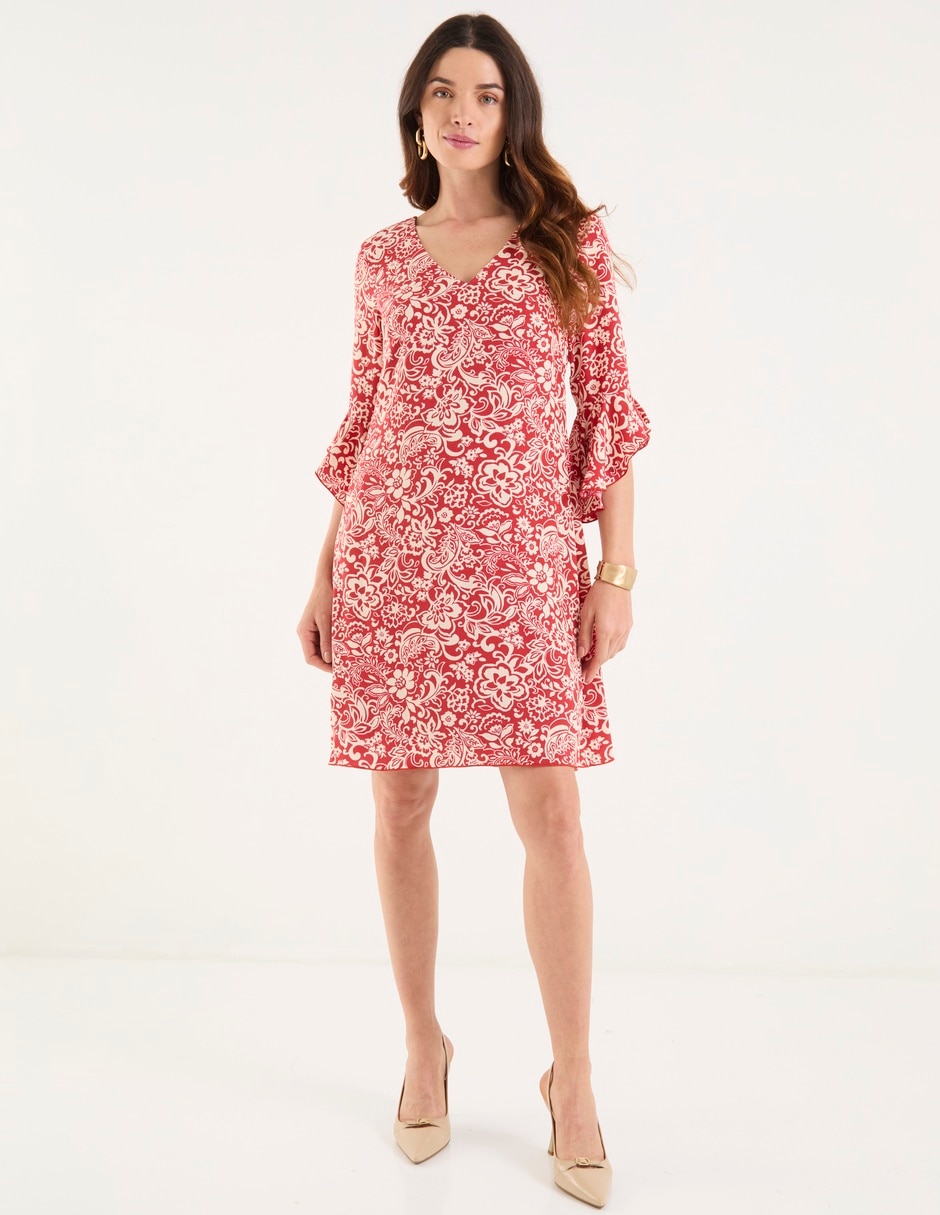 Vestido corto casual para mujer