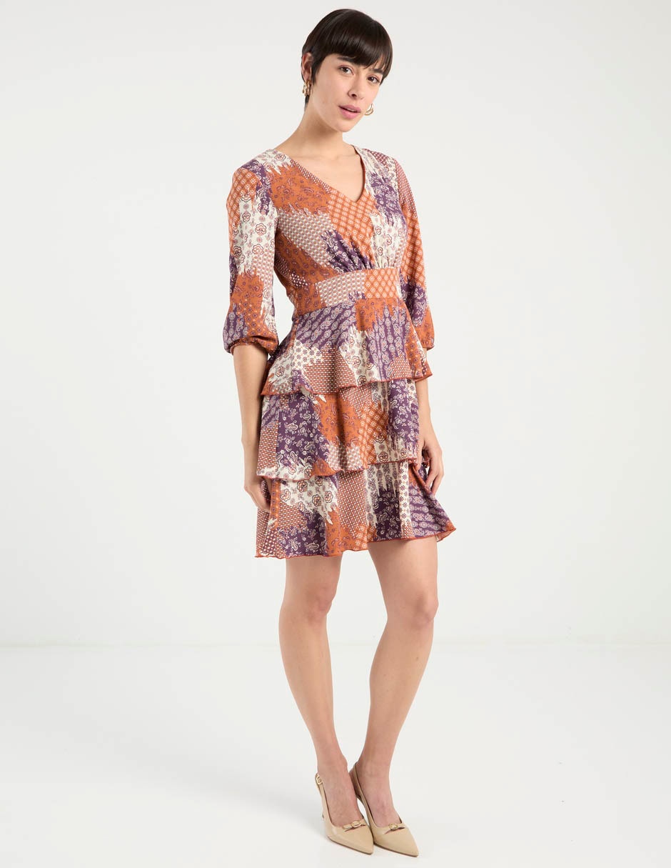 Vestido corto casual Rue de la Paix para mujer