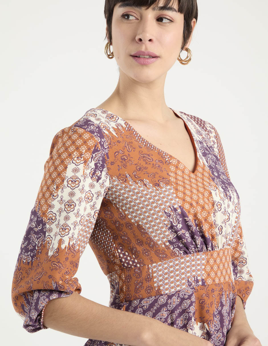 Vestido corto casual Rue de la Paix para mujer