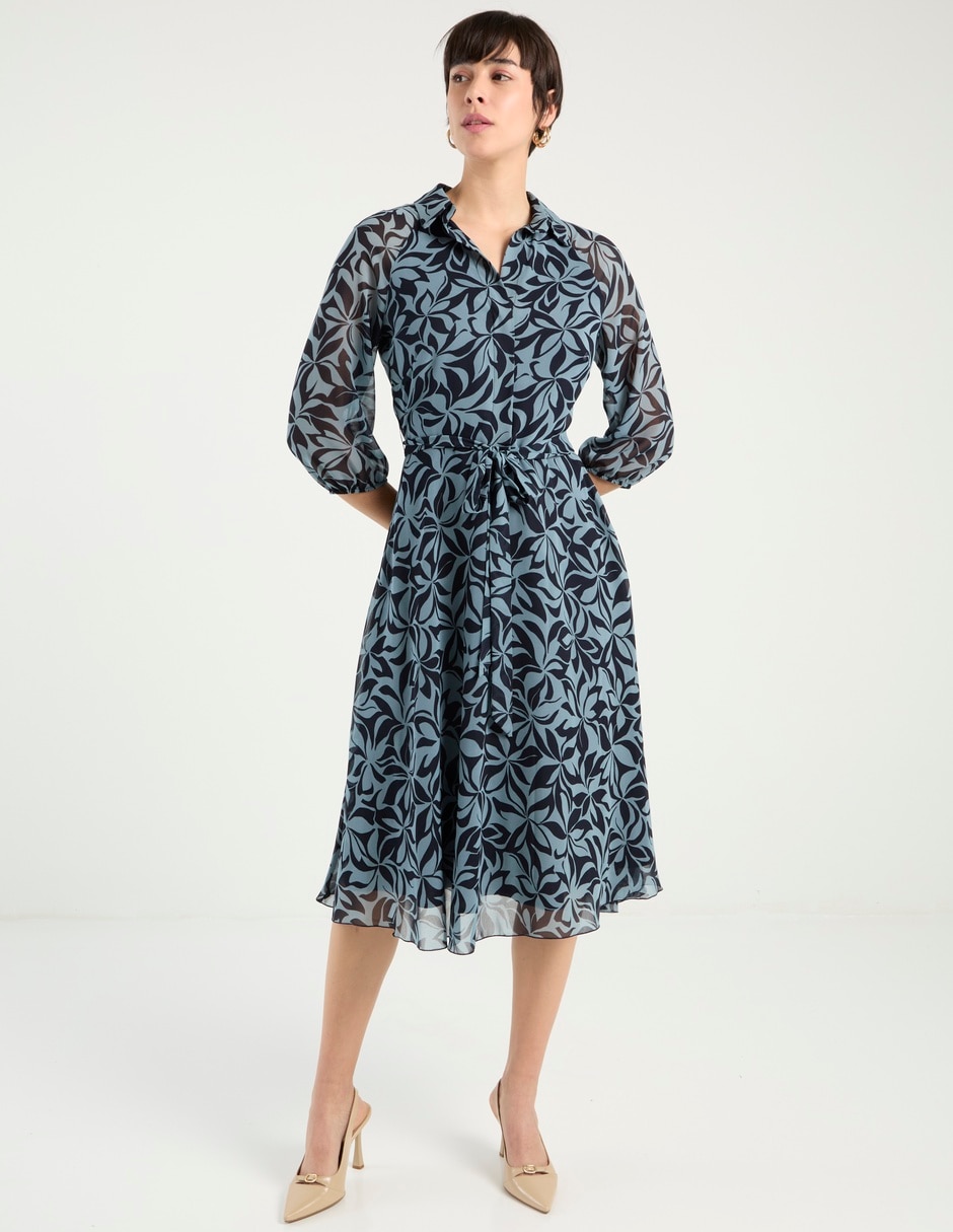 Vestido midi casual Rue de la Paix para mujer
