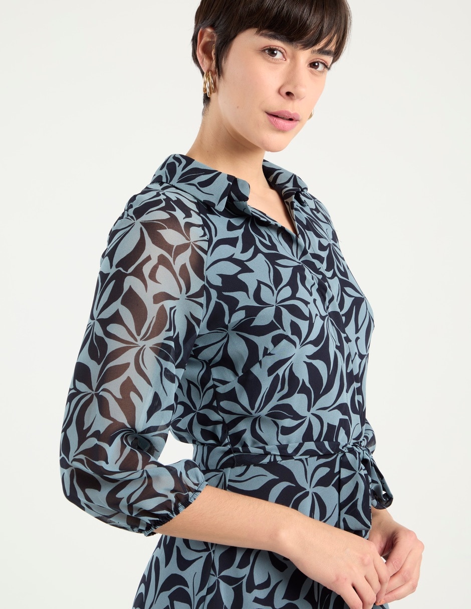 Vestido midi casual Rue de la Paix para mujer