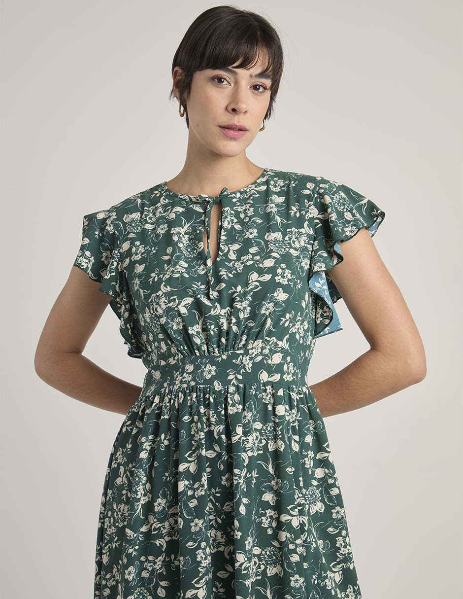 Vestido crop casual para mujer