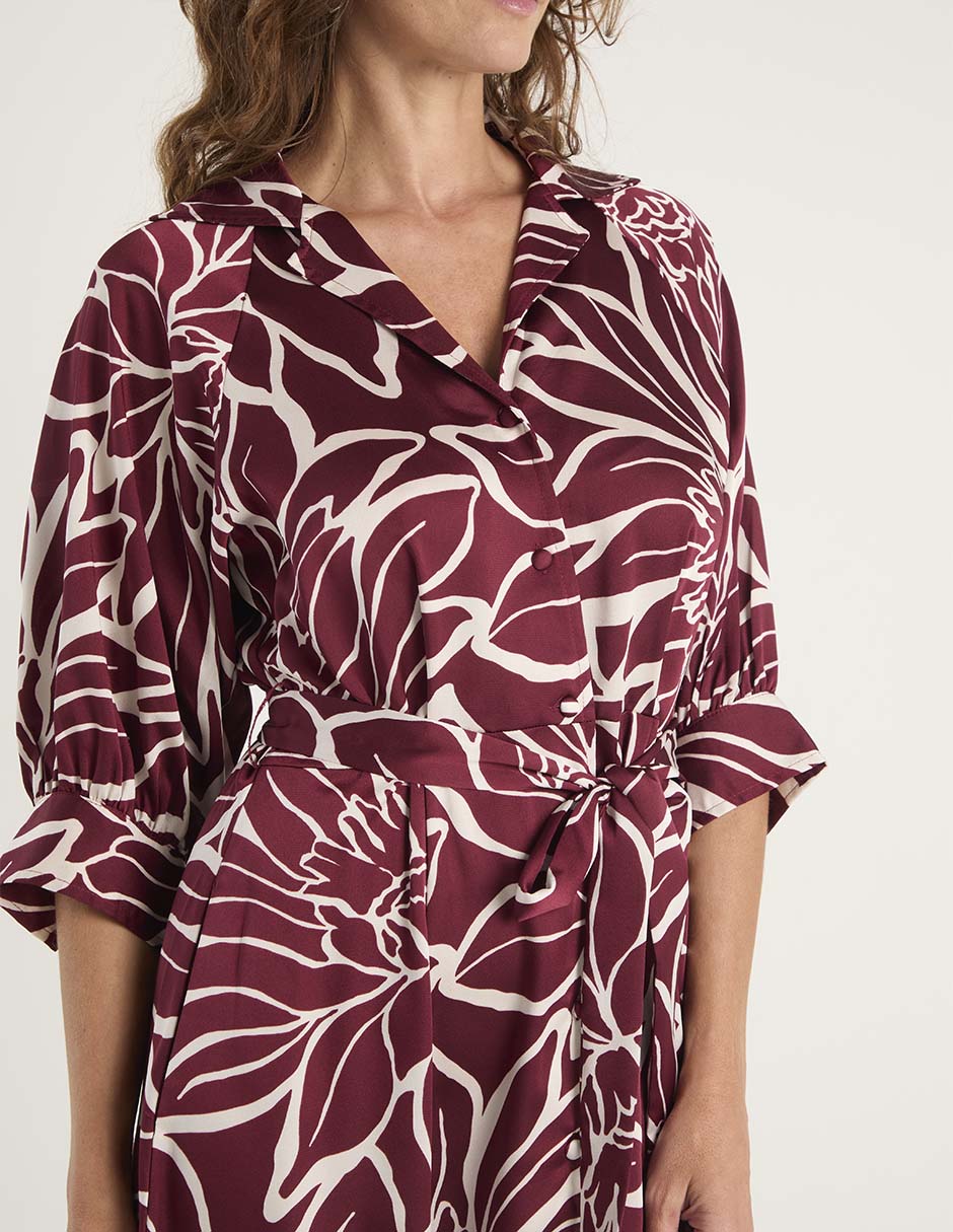 Vestido a la rodilla casual para mujer 2