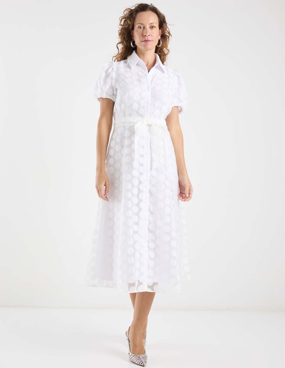Vestido midi formal para mujer
