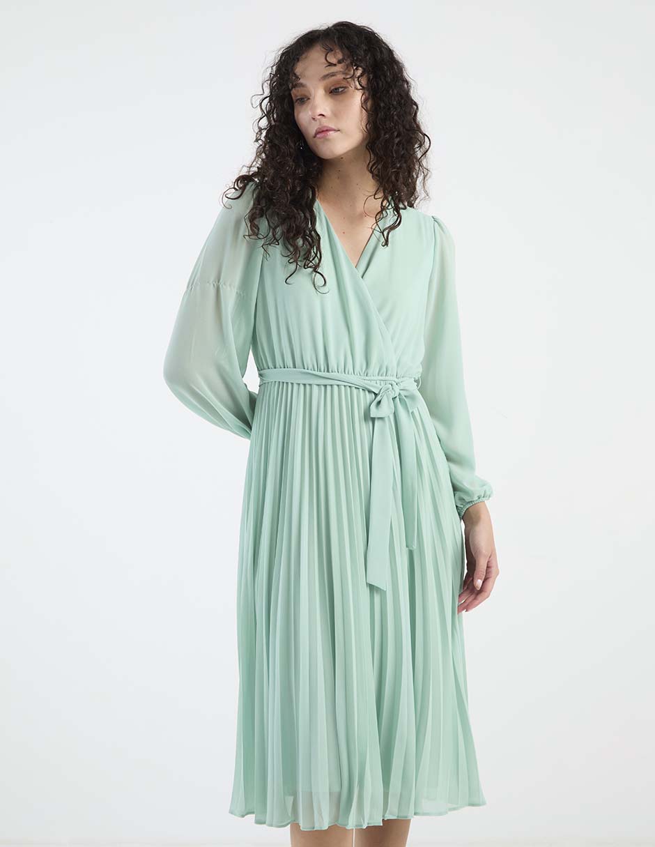 Vestido midi casual para mujer Vestido midi casual para mujer