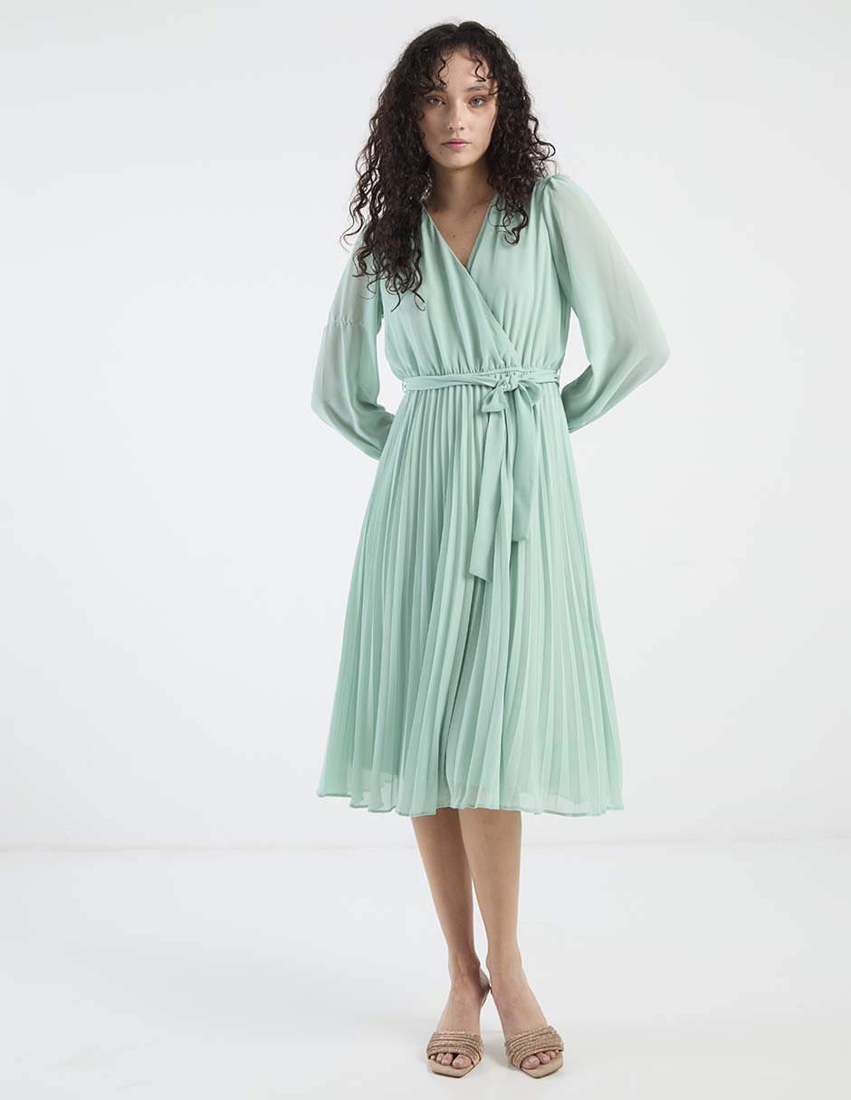 Vestido midi casual para mujer
