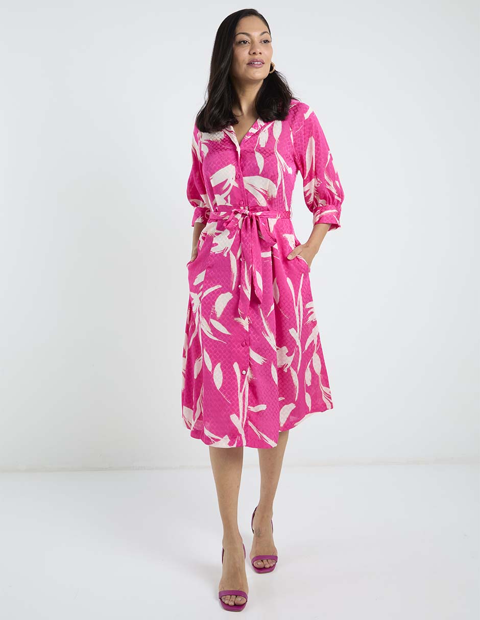 Vestido midi casual Sandra Darren para mujer