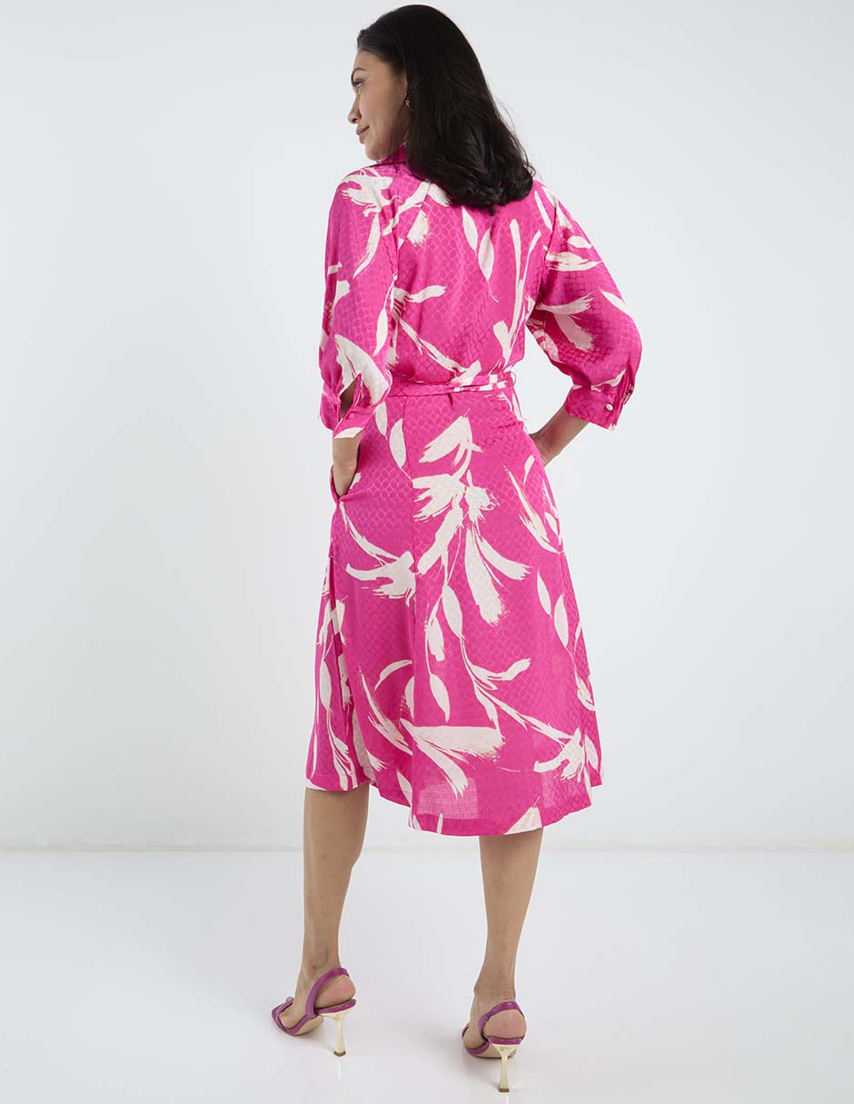 Vestido midi casual Sandra Darren para mujer