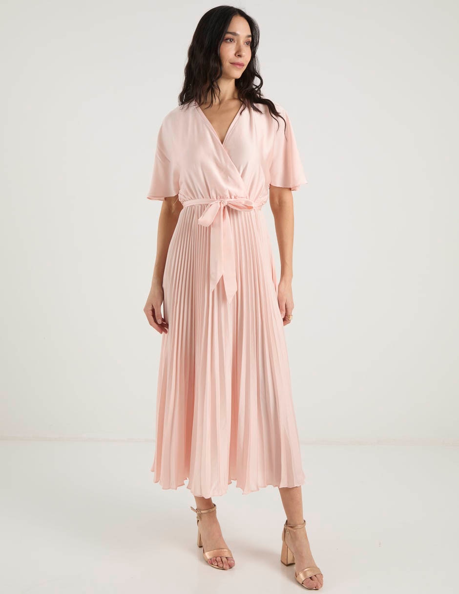 Vestido midi formal para mujer