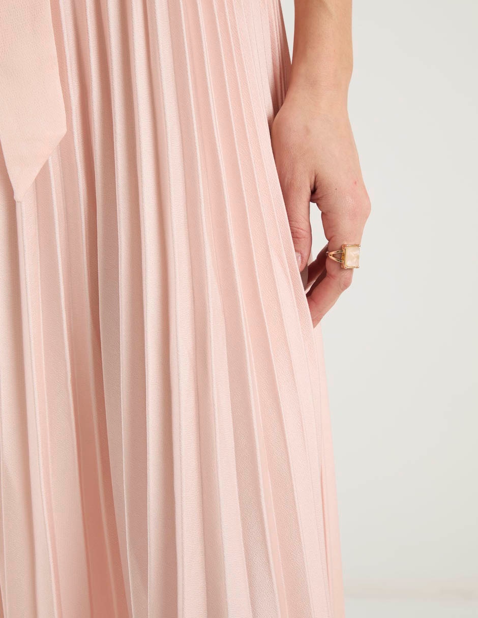 Vestido midi formal para mujer