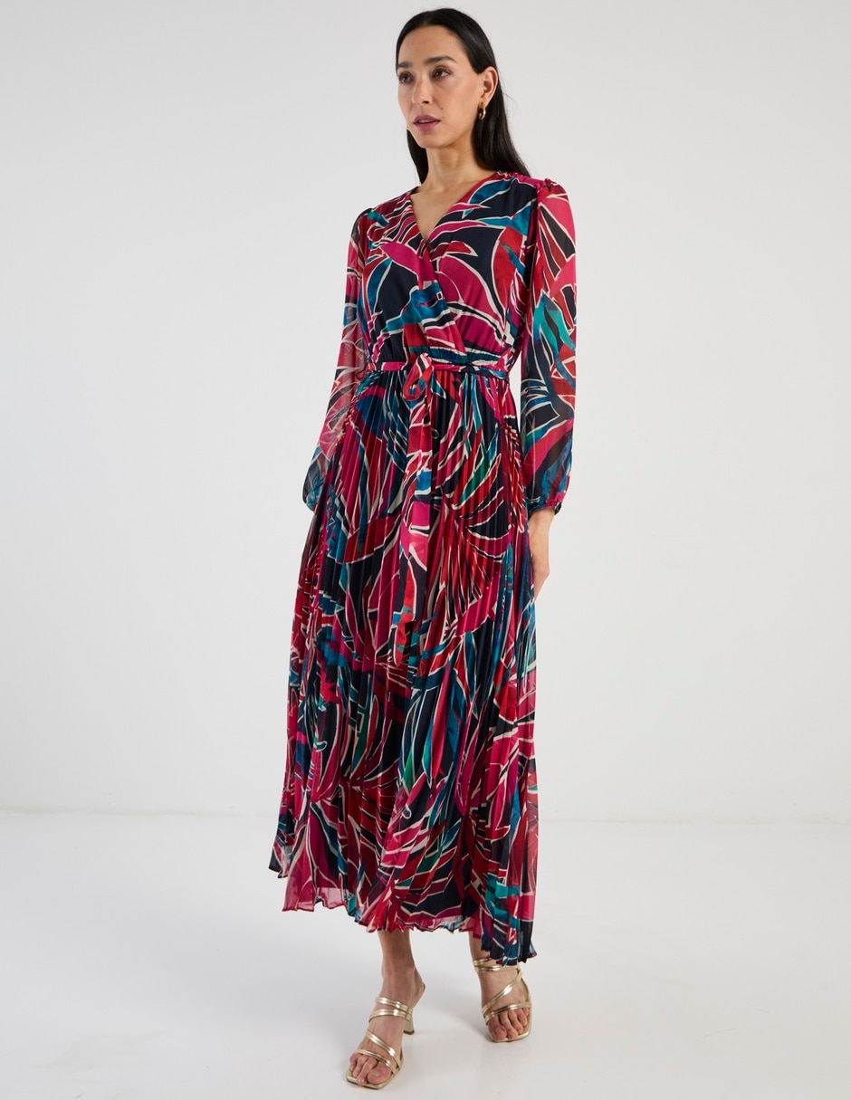 Vestido largo casual Sandra Darren para mujer