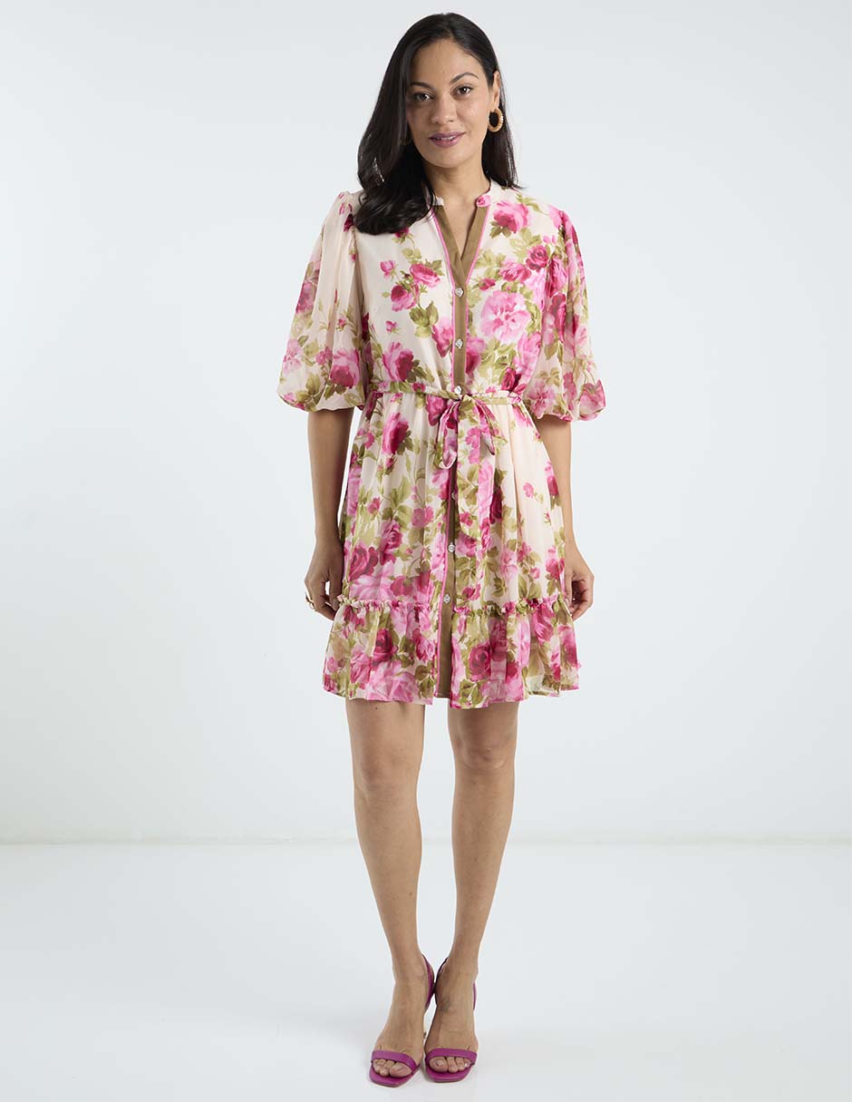 Vestido corto casual Sandra Darren para mujer