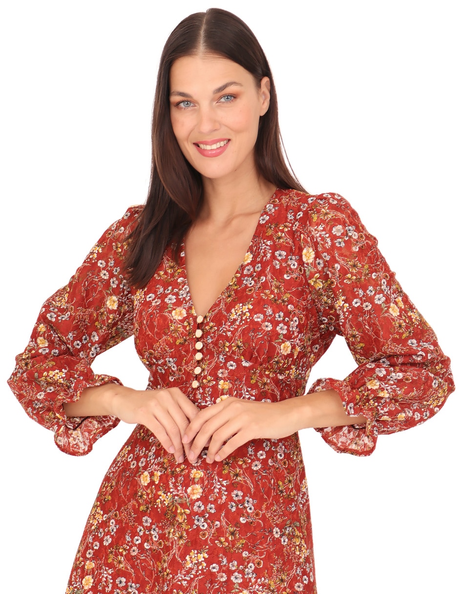 Vestido midi formal Rue De La Paix para mujer