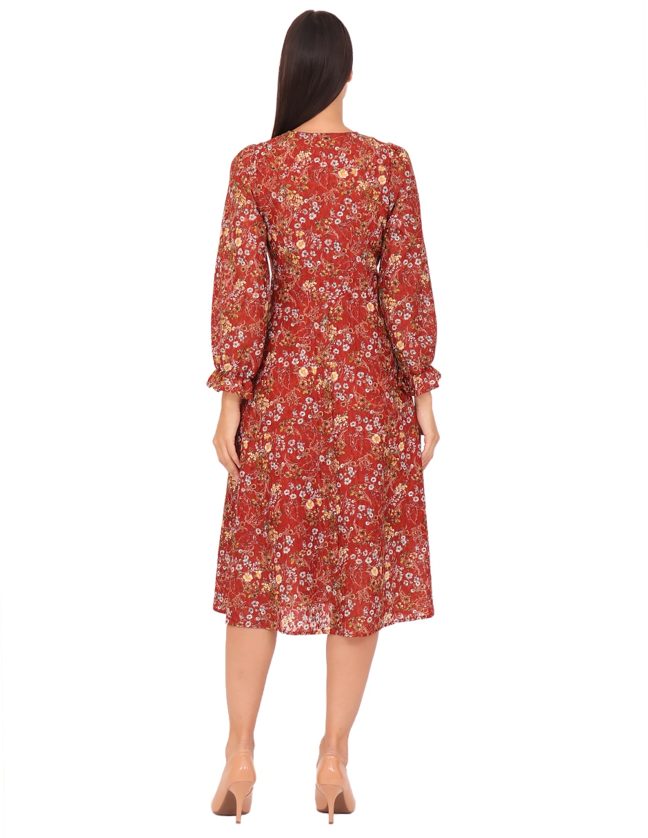 Vestido midi formal Rue De La Paix para mujer