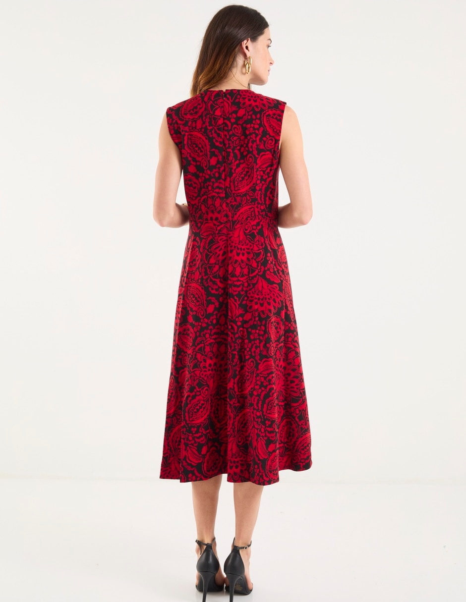 Vestido midi formal para mujer 5