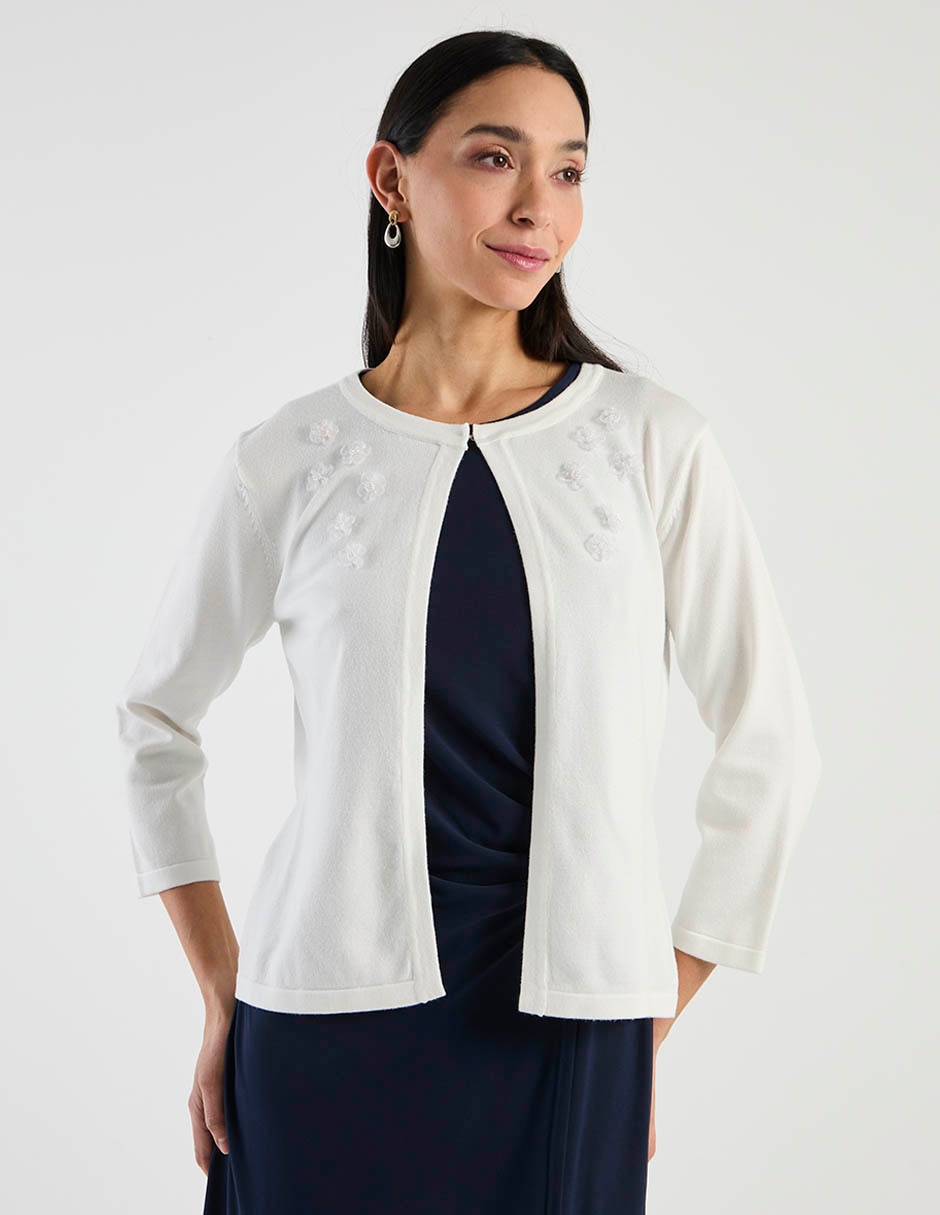 Suéter cuello redondo para mujer 1