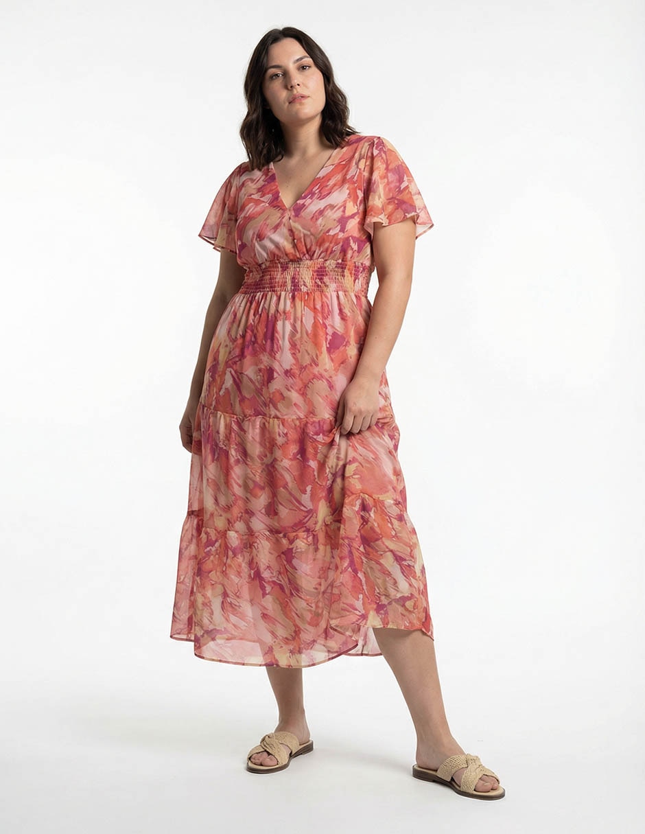 Vestido largo casual para mujer 1