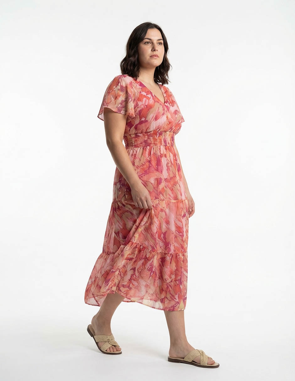 Vestido largo casual para mujer 9