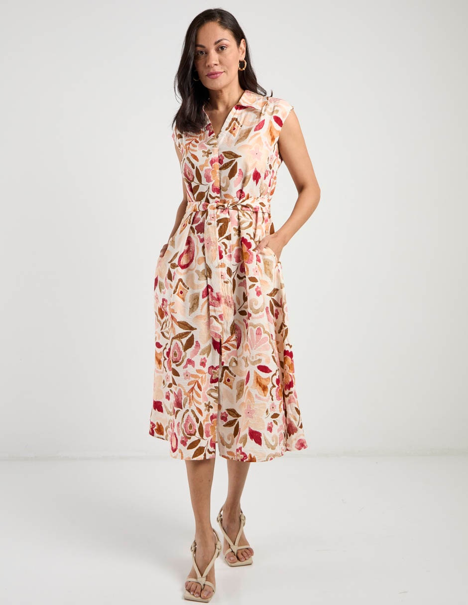 Vestido midi casual para mujer 1