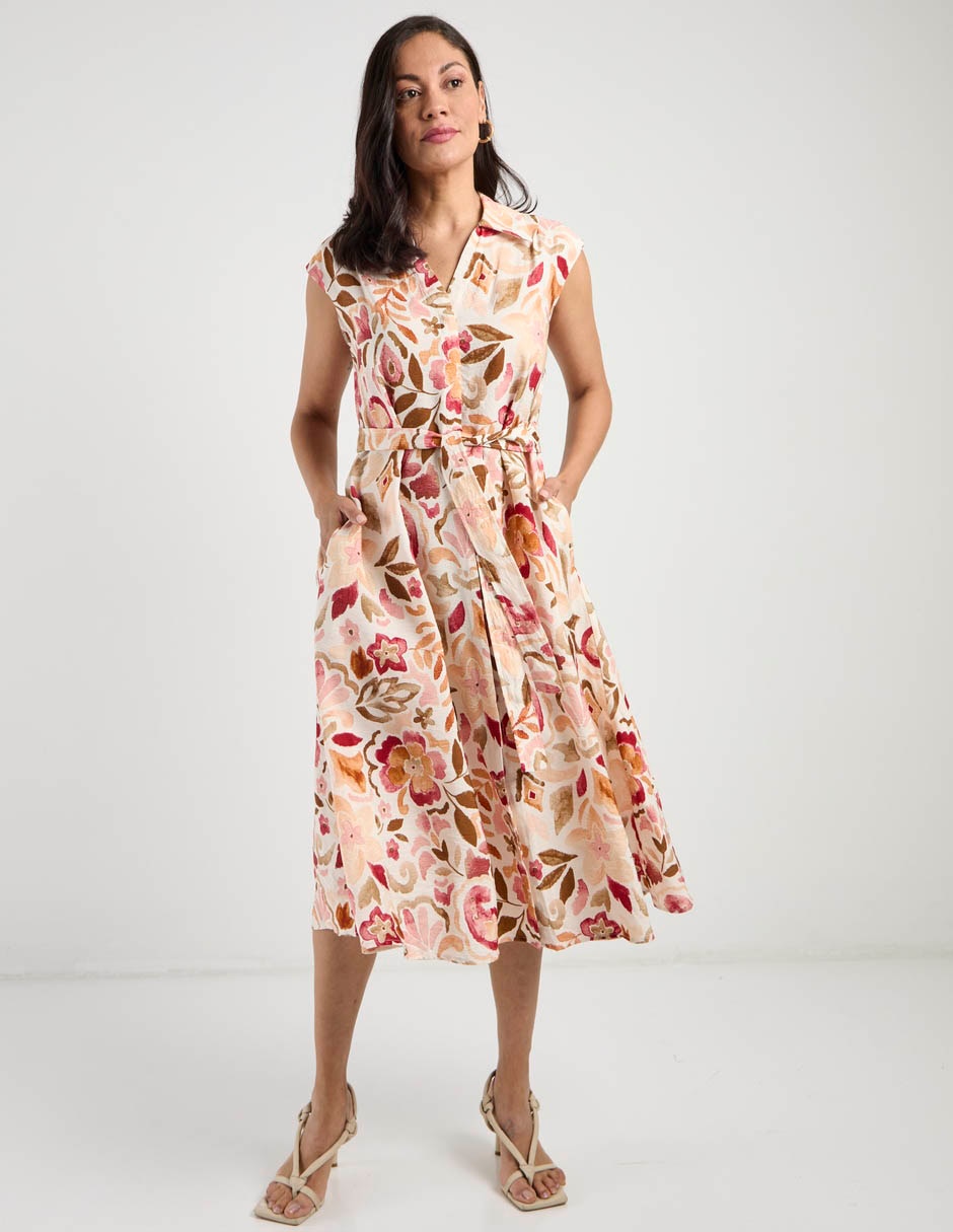 Vestido midi casual para mujer 2