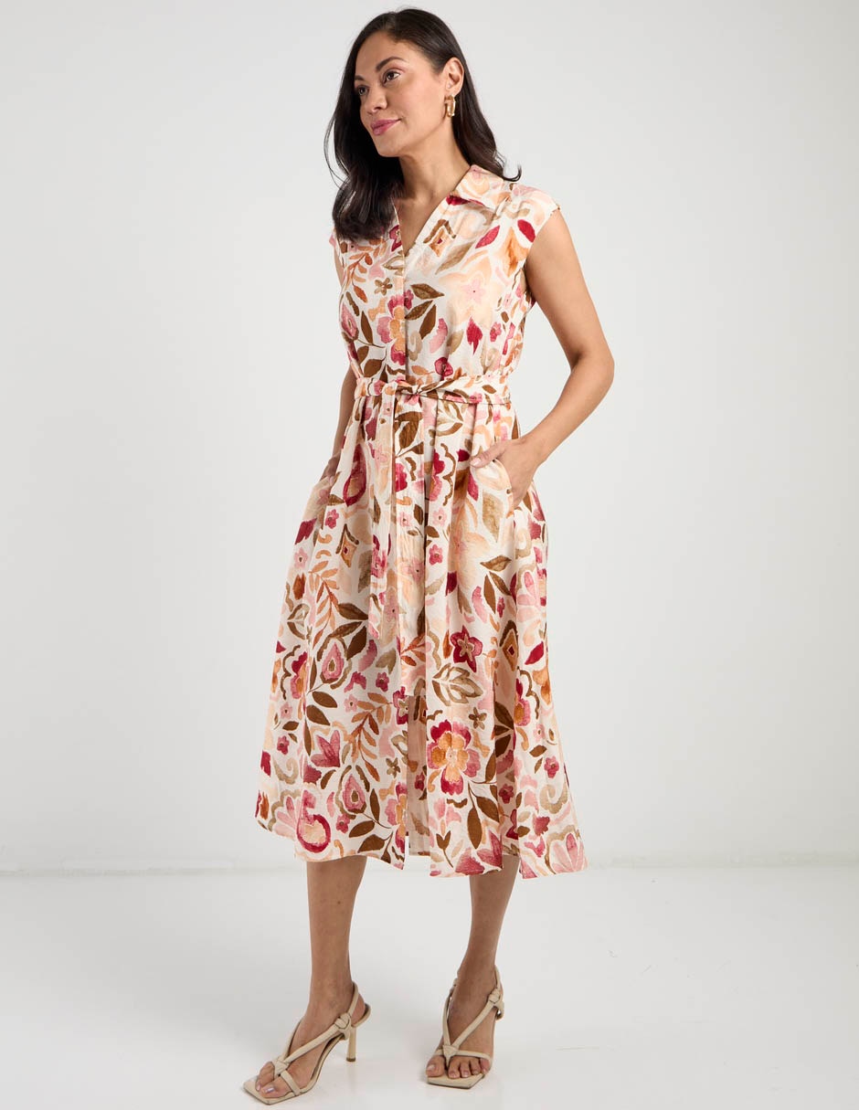 Vestido midi casual para mujer 3