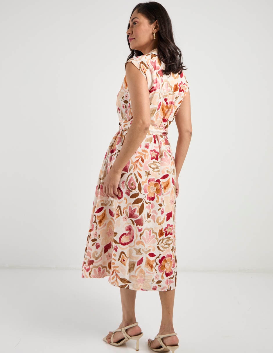 Vestido midi casual para mujer 7