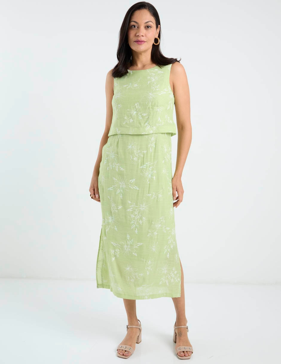 Vestido crop casual para mujer 1