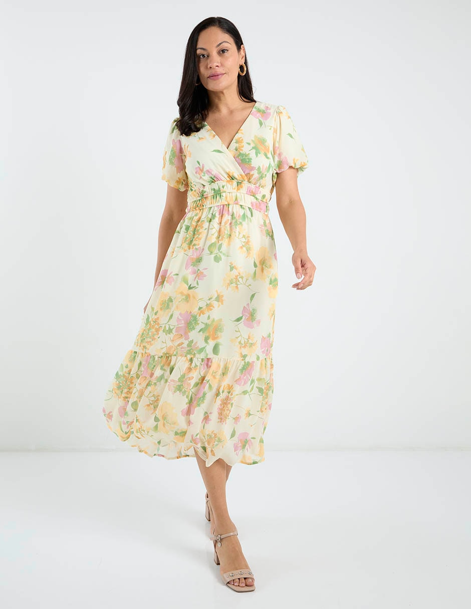 Vestido midi casual para mujer 1