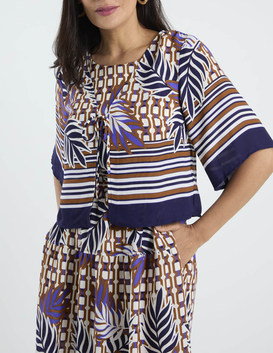 Vestido 3/4 casual para mujer 8