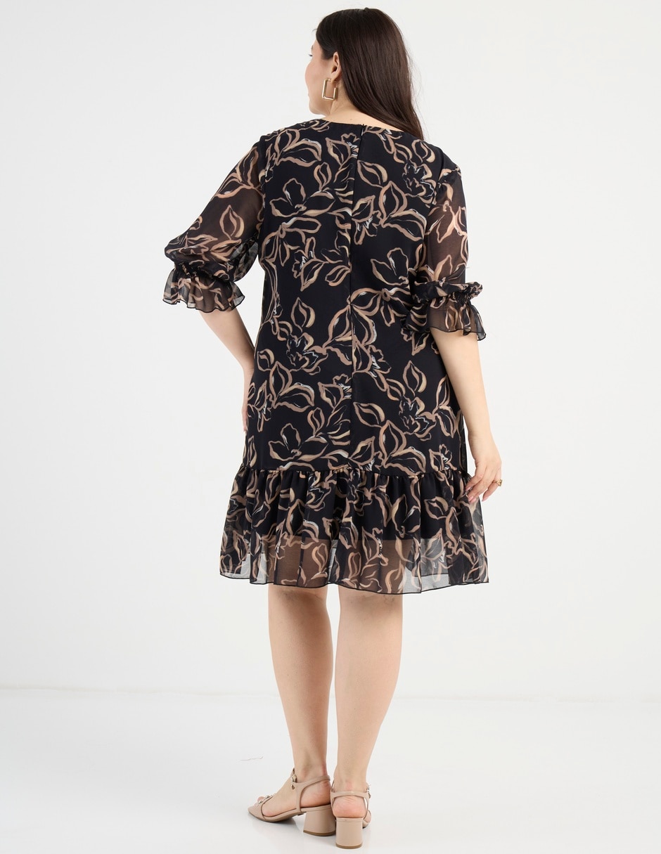 Vestido 3/4 casual para mujer 11