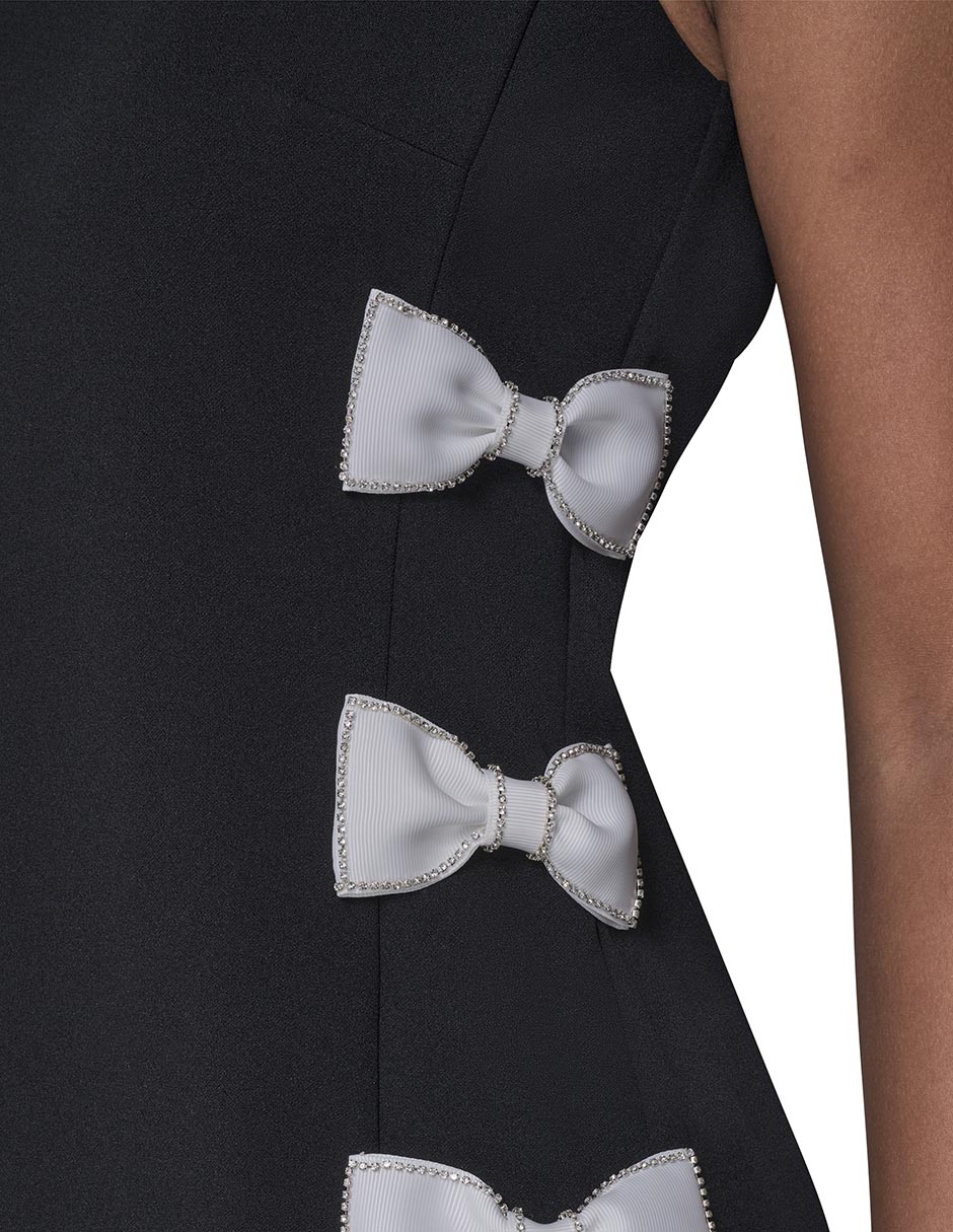 Vestido corto casual Karl Lagerfeld Paris para mujer