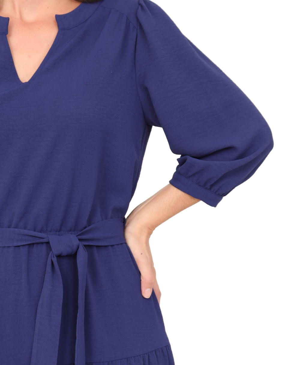 Vestido midi formal para mujer 4
