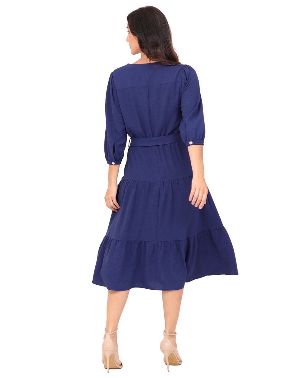 Vestido midi formal para mujer 6