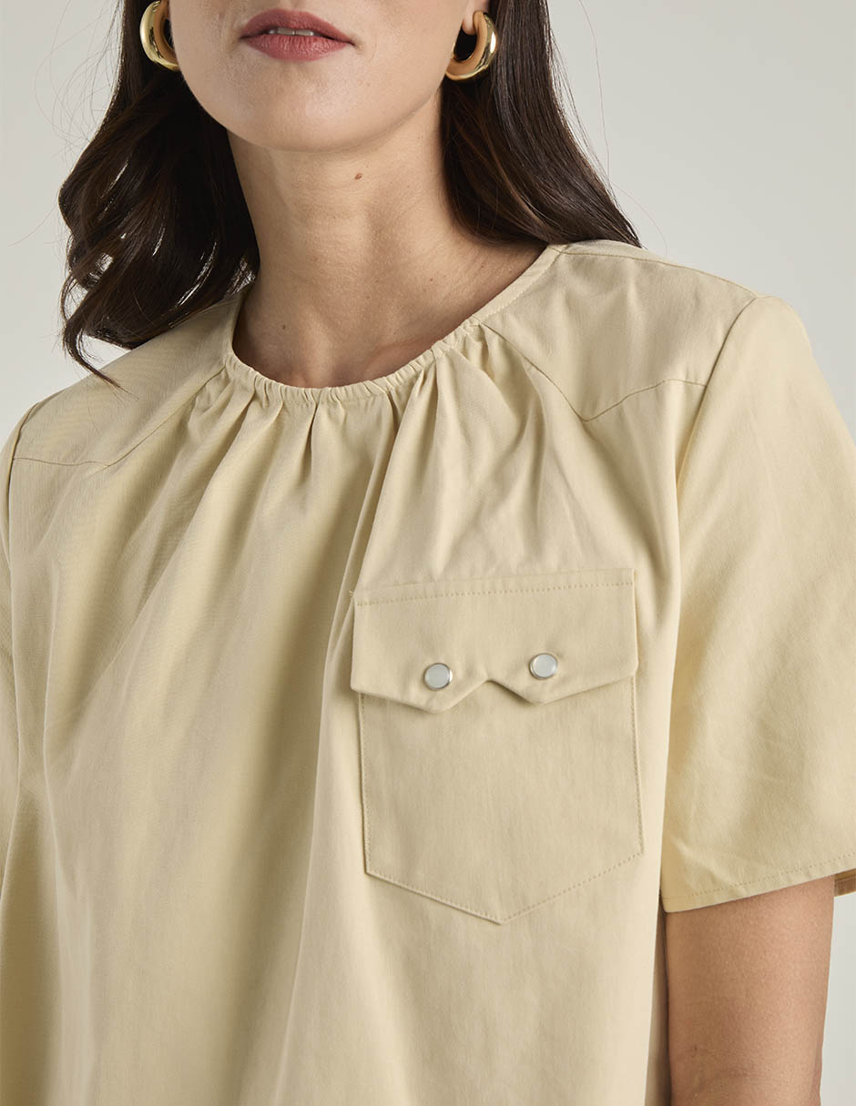 Vestido corto casual para mujer