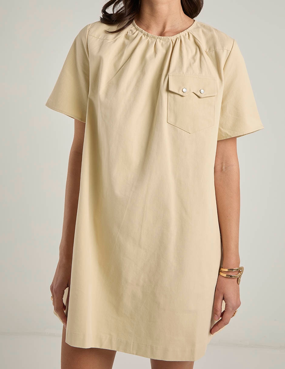 Vestido corto casual para mujer
