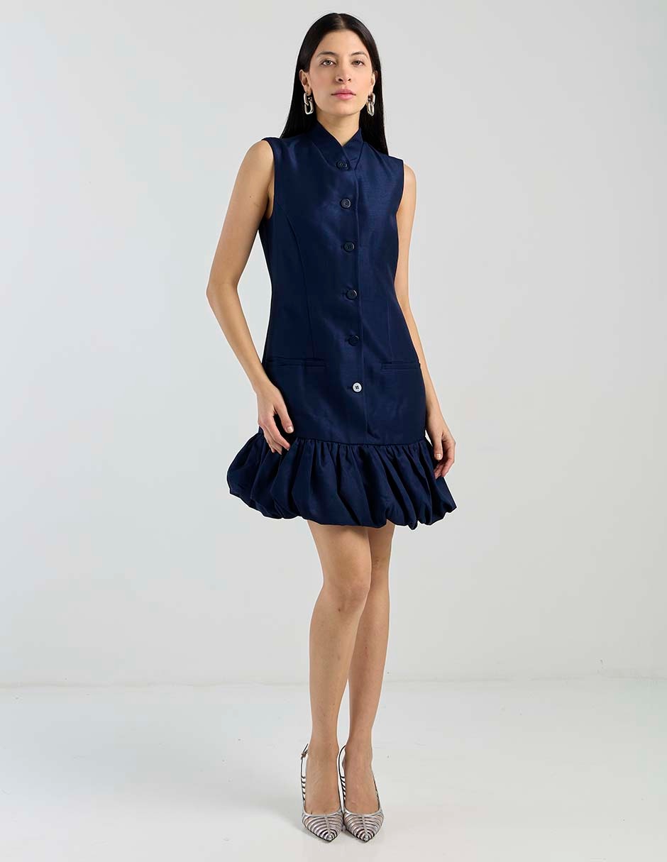 Vestido corto casual para mujer