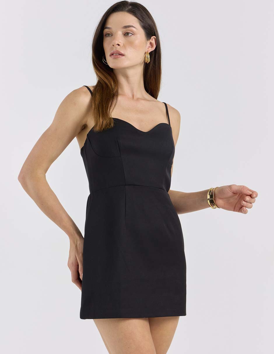 Vestido mini formal para mujer