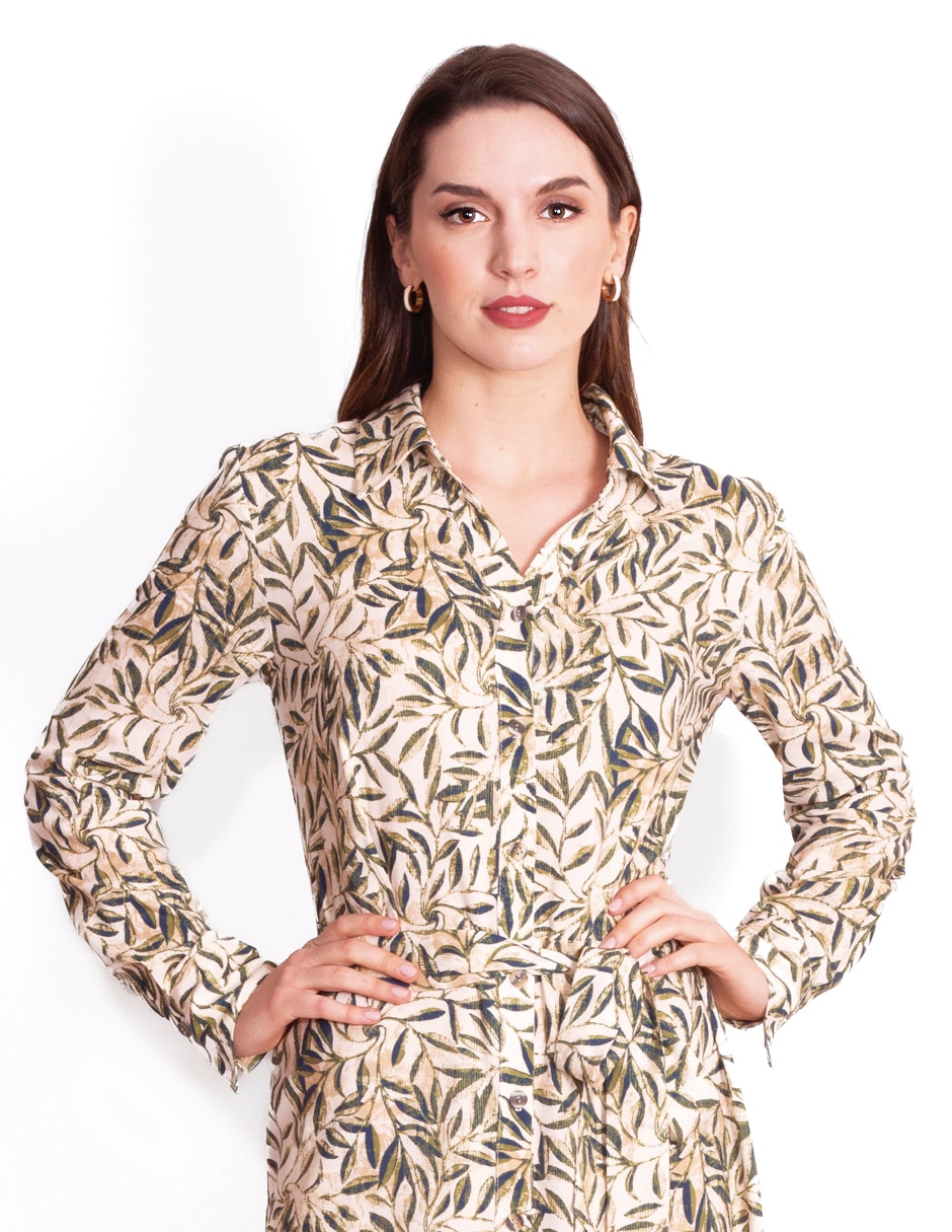 Vestido midi casual para mujer