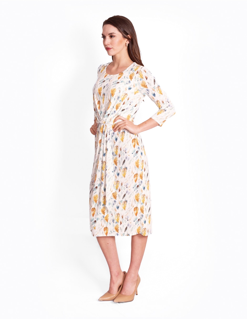 Vestido midi casual para mujer