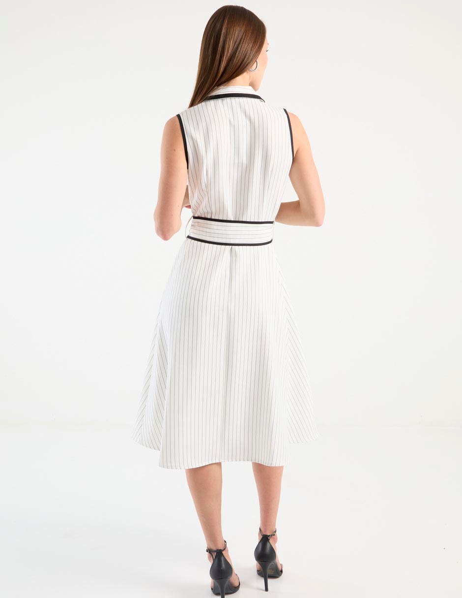 Vestido midi formal para mujer