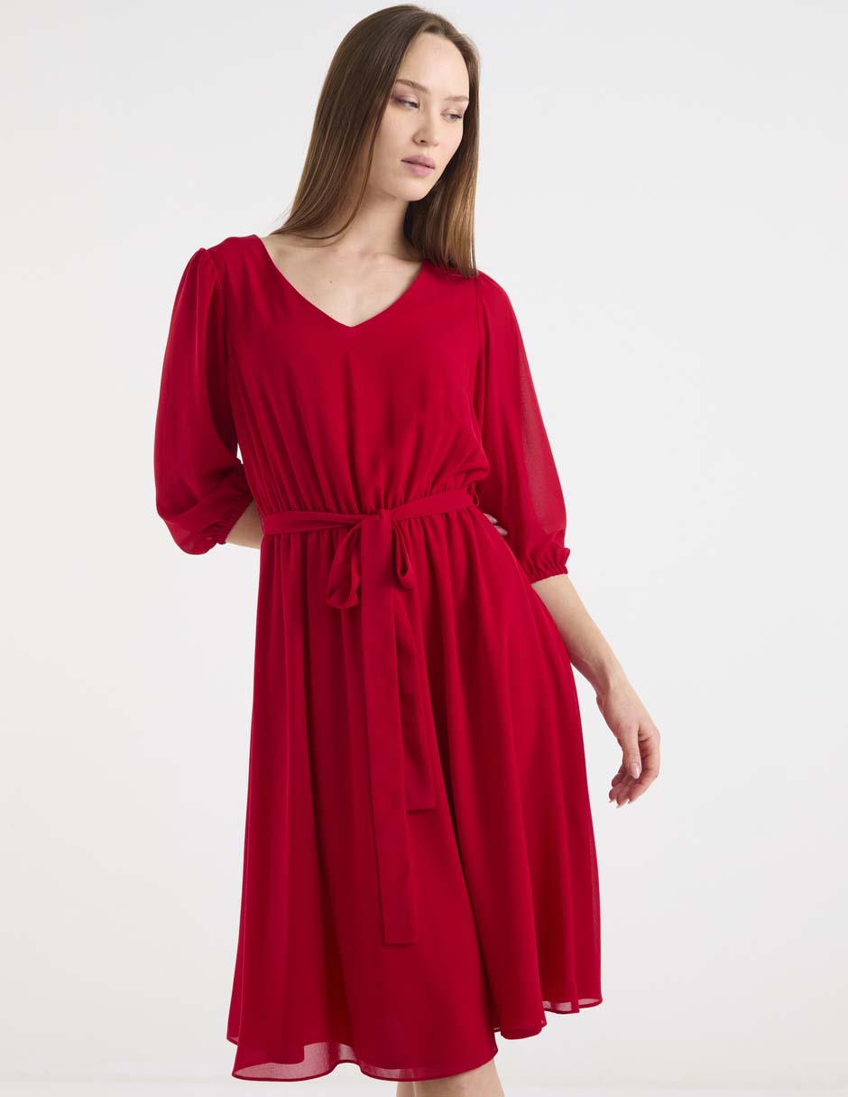 Vestido 3/4 casual para mujer 1