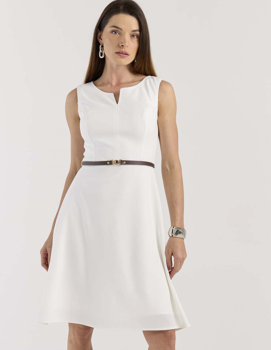 Vestido a la rodilla formal para mujer 1