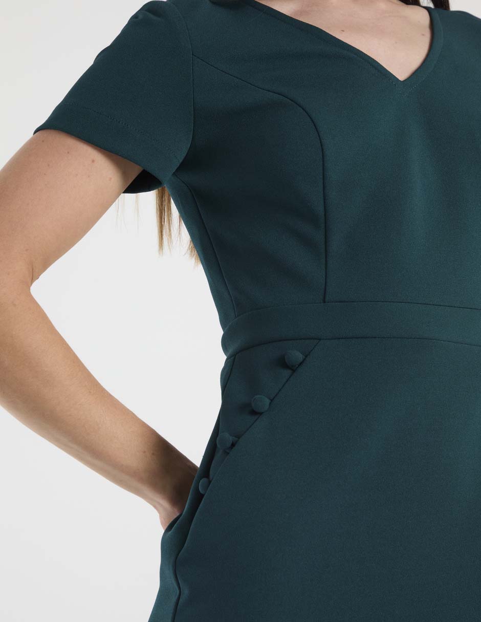 Vestido 3/4 casual para mujer
