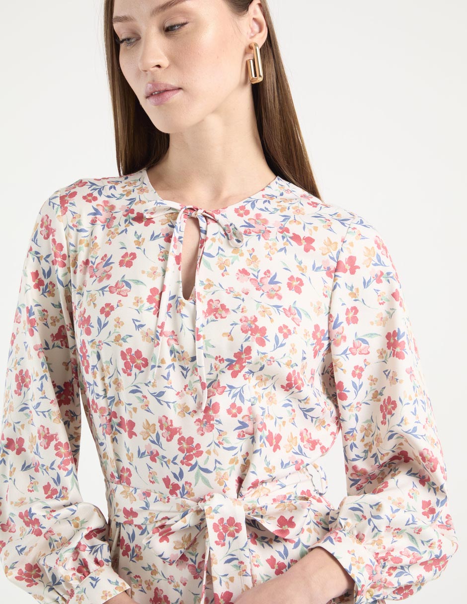 Vestido crop casual Rue de la Paix para mujer