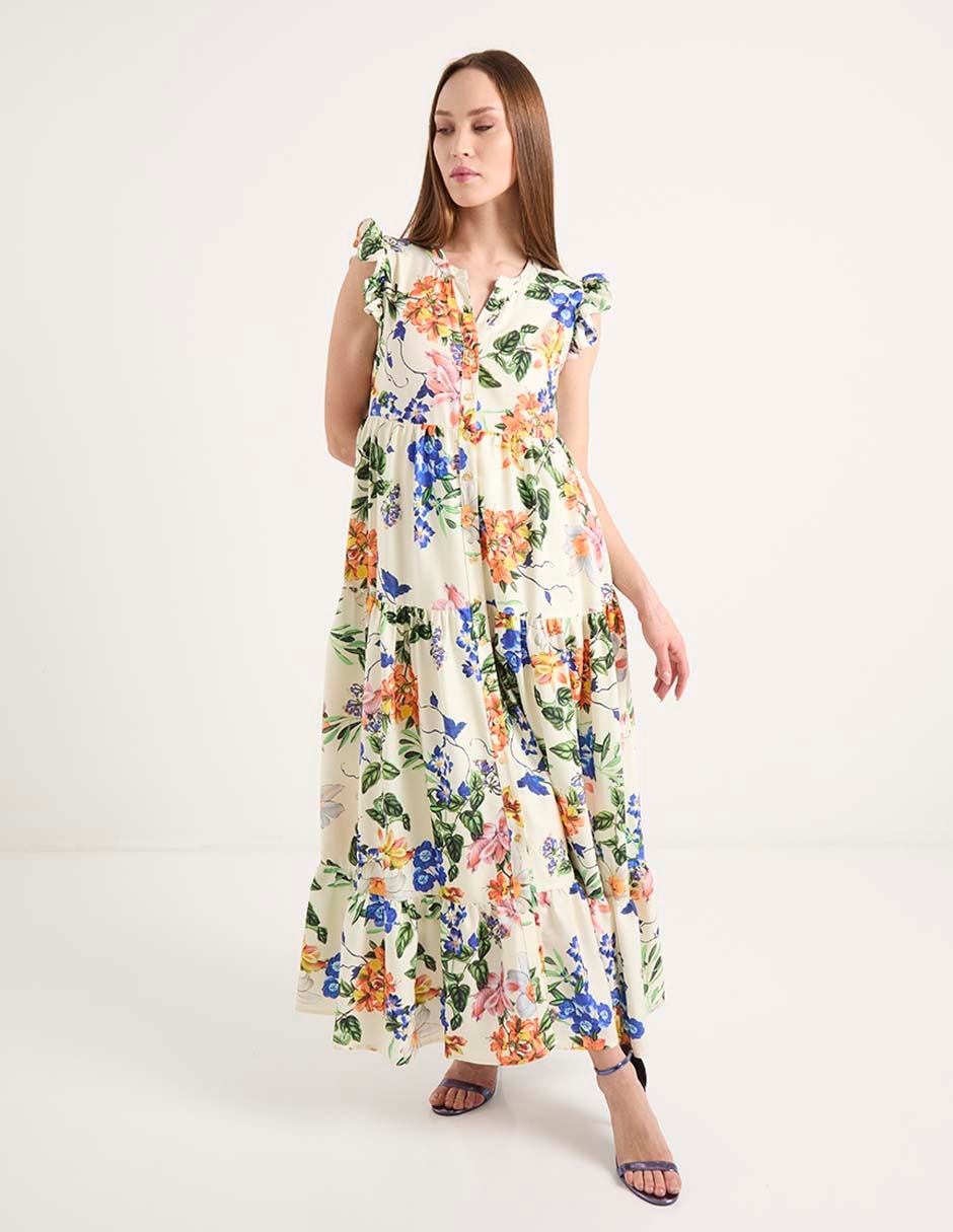Vestido largo casual Rue de la Paix para mujer