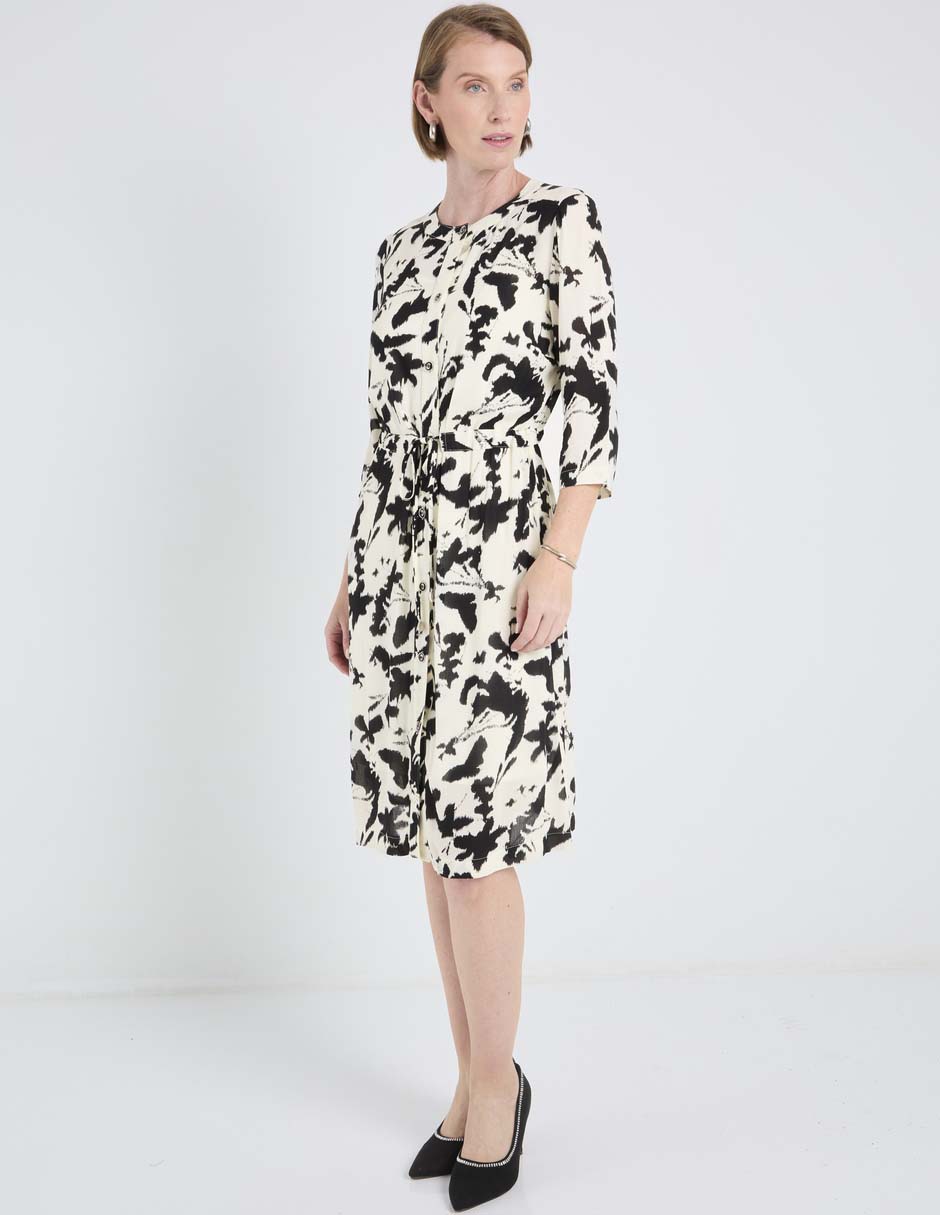Vestido 3/4 formal para mujer